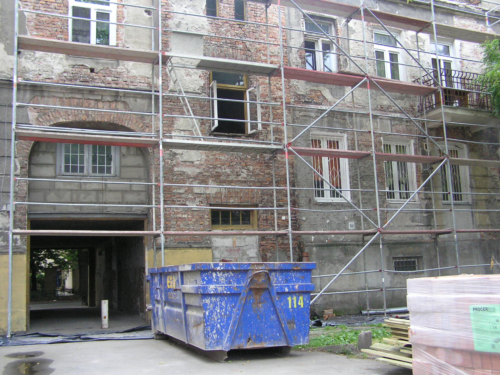 ZGN remontuje budynek przy Grajewskiej 4 