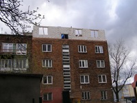 Dach jak stodoła zniszczy pierzeje ulicy Grajewskiej